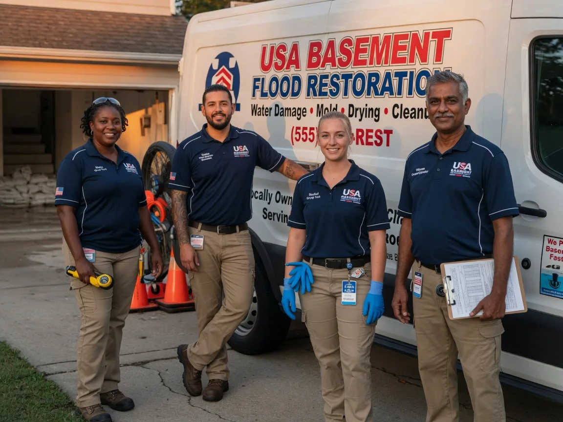 Basement Flood Cleanup company in Husum, WA